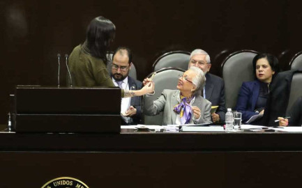 Regalan “churro” de marihuana a Olga Sánchez Cordero