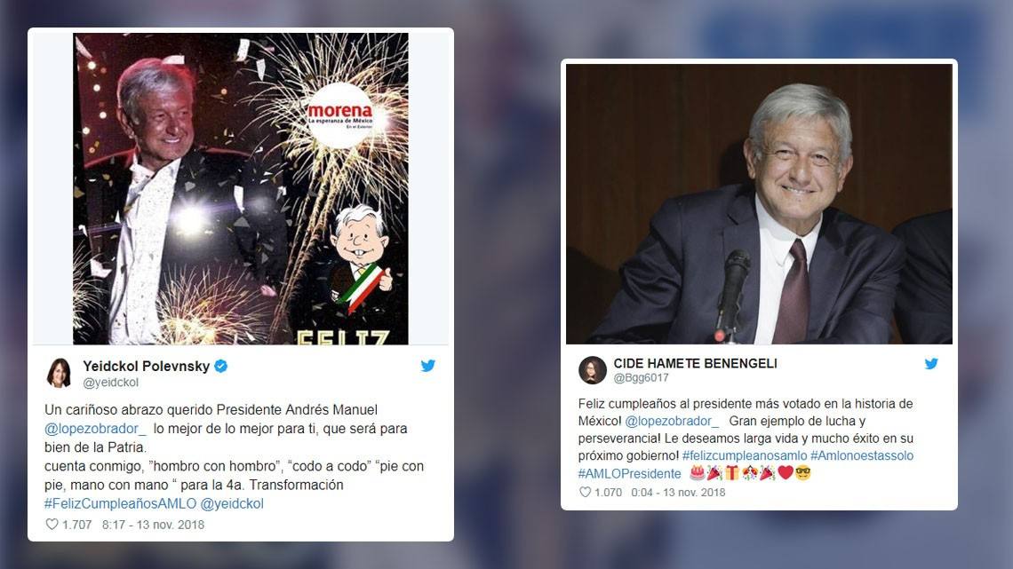 #FelizCumpleañosAMLO, Twitter enloquece