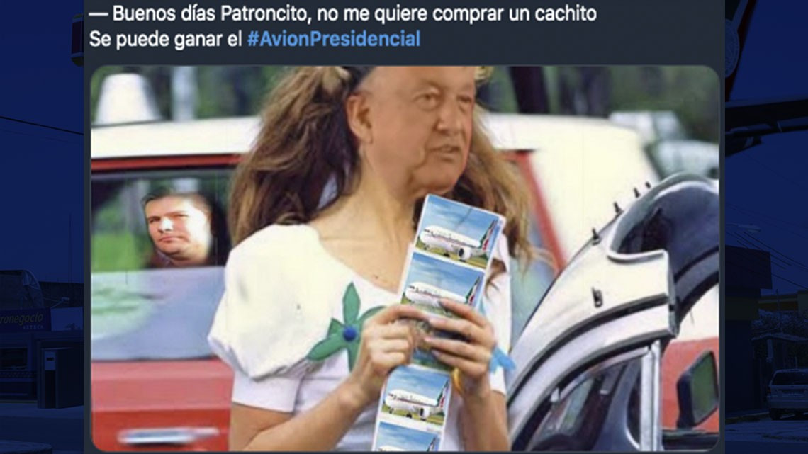 Diviértete con los mejores 'memes' de la rifa del avión presidencial