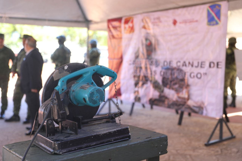 Inicia campaña de Canje de Armas, invitan a ciudadanía a participar 