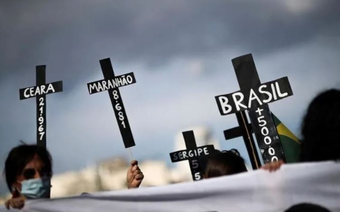 Supera Brasil las 500 mil muertes por COVID-19