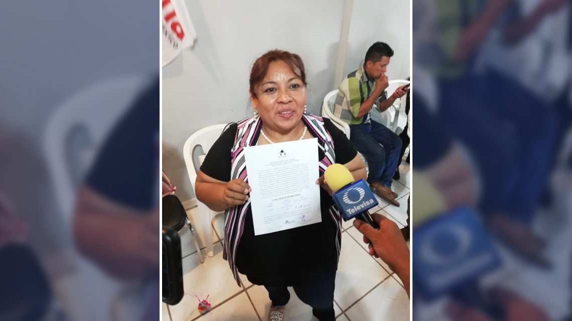 Entregan constancia de mayoría a candidata de Morena en el distrito 11