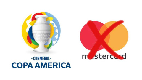 Mastercard retira patrocinio a la Copa América en Brasil