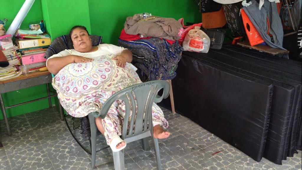 Continúan en albergues familias afectadas por inundaciones.