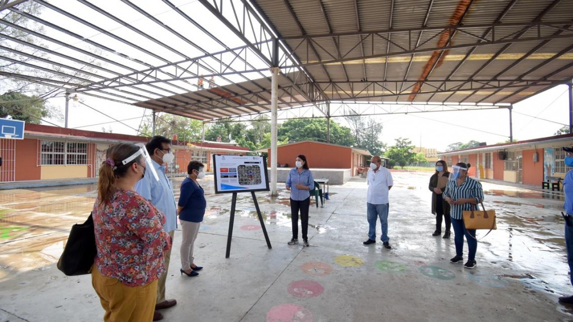 Gobierno de Altamira dignifica instalaciones de planteles educativos