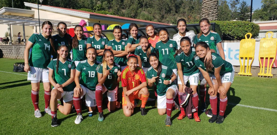 “Tricolor” femenil sub 17 derrota 5-1 a Puebla en partido de preparación 