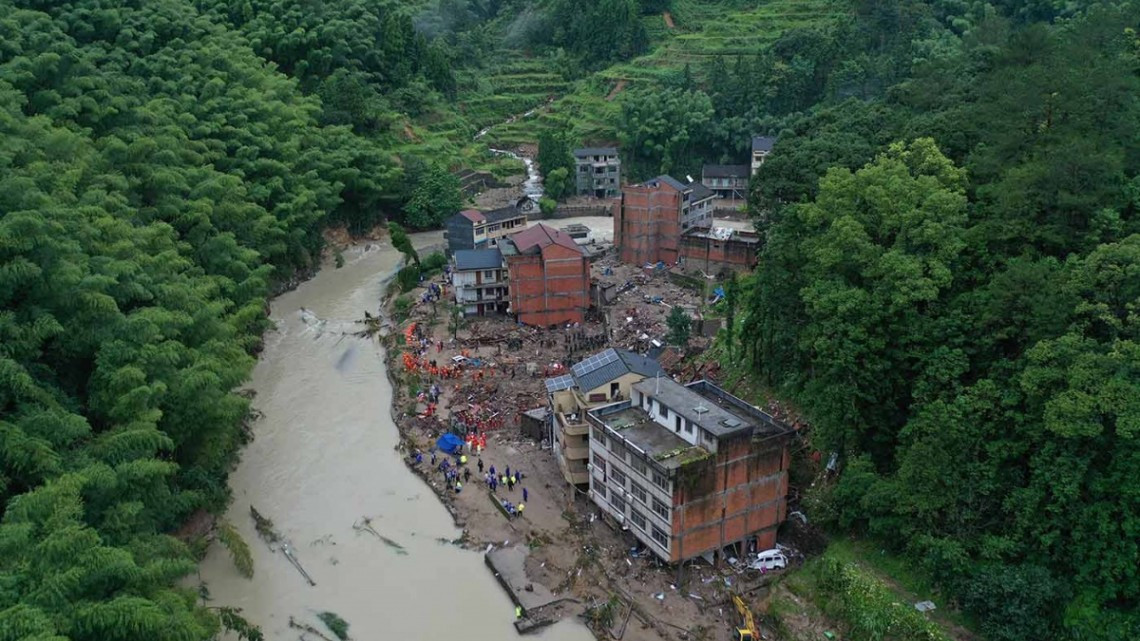 32 muertos en China por tifón “Lekima”