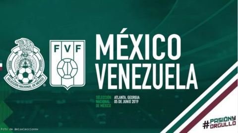 México enfrentará a Venezuela en junio