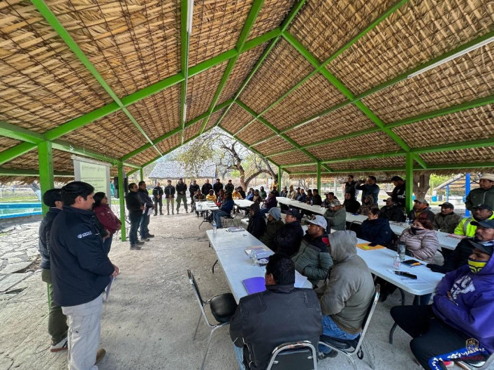 Reciben capacitación brigadas rurales de los municipios del altiplano tamaulipeco
