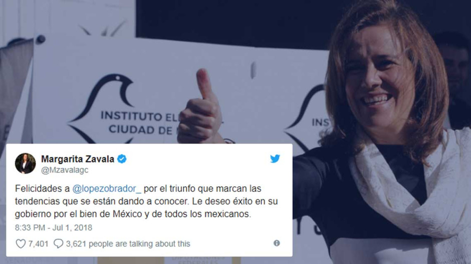 Felicita Margarita Zavala a AMLO