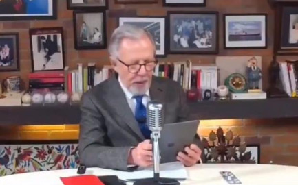 Alburean a López-Doriga, ¡este es el bochornoso momento!