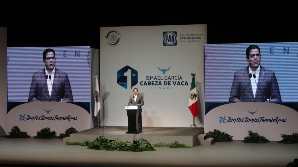 Presenta Ismael Primer Informe en Reynosa