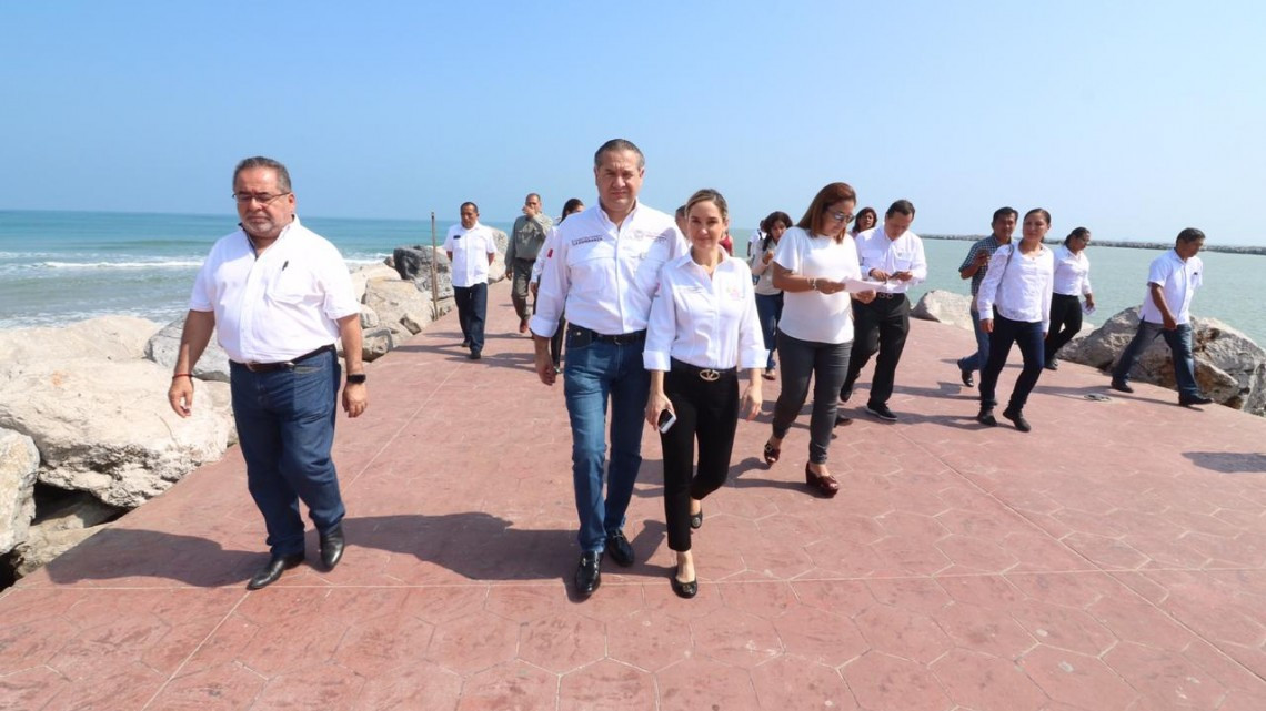 Supervisa Adrián Oseguera proyectos de Playa Miramar