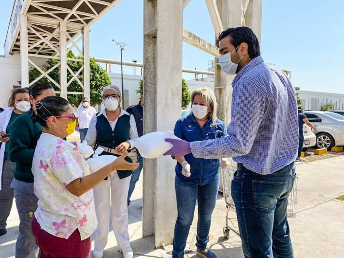 Reconoce y valora Voluntariado DIF Reynosa al personal de salud del Hospital 270 del IMSS Reynosa