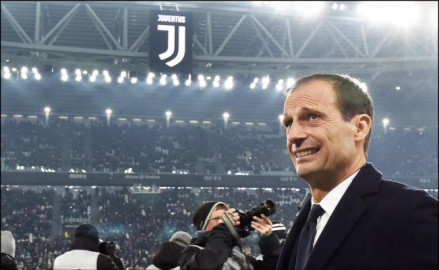 Massimiliano Allegri se despide de Juventus
