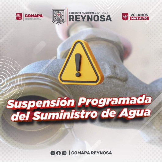 ¡Atención! Estos sectores tendrán suspension de suministro de agua según Comapa
