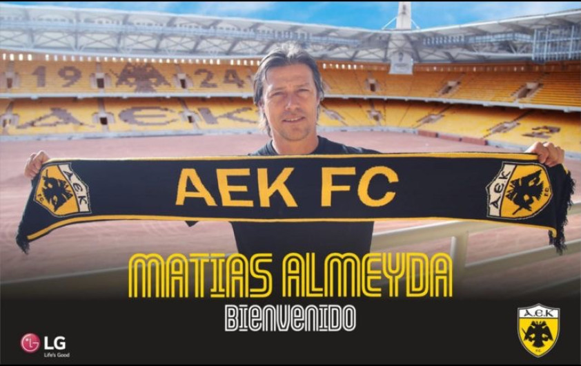 Matías Almeyda, nuevo entrenador del AEK de Grecia 