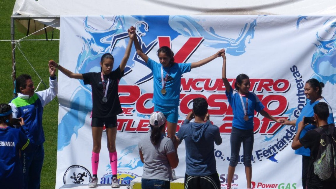 Logran tamaulipecos 18 medallas en Encuentro Potosino de Atletismo 