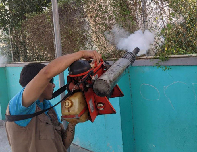 Mantiene SST acciones contra el dengue