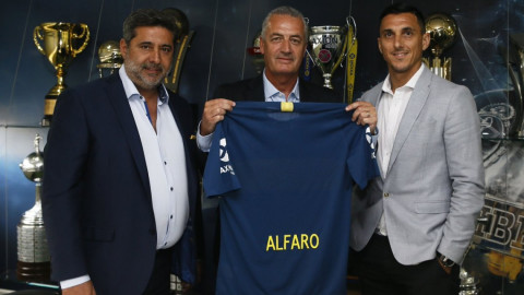 Gustavo Alfaro es el nuevo director técnico de Boca