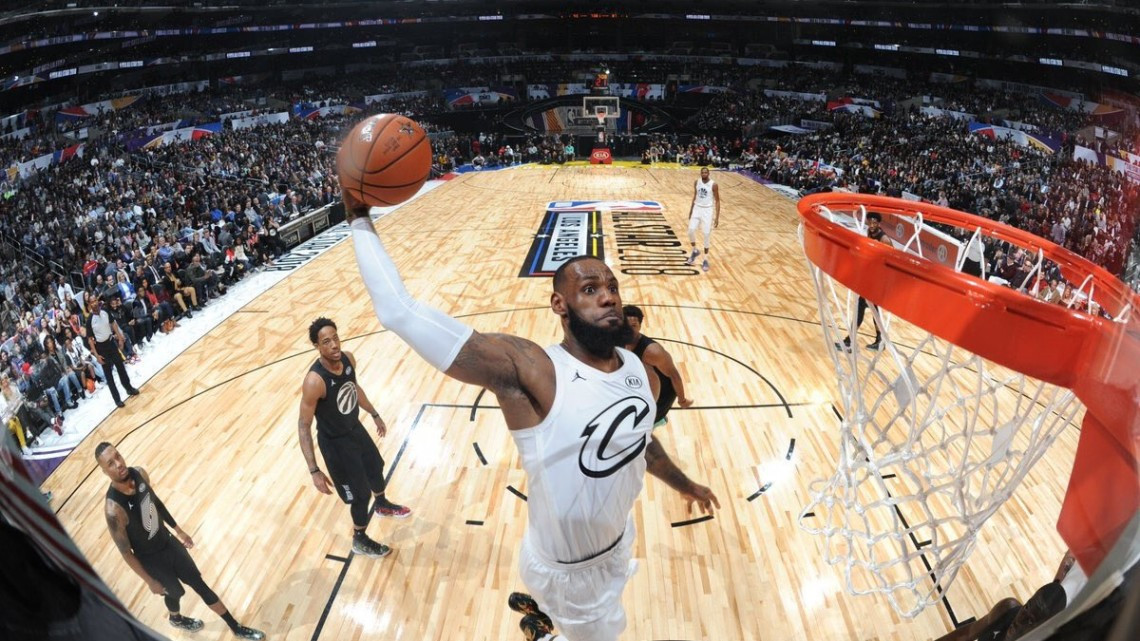 Team LeBron se lleva el All Star Game 2018 contra el Team Stephen