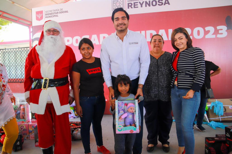 Llevó Alcalde Carlos Peña Ortiz alegría y felicidad a niños del área rural