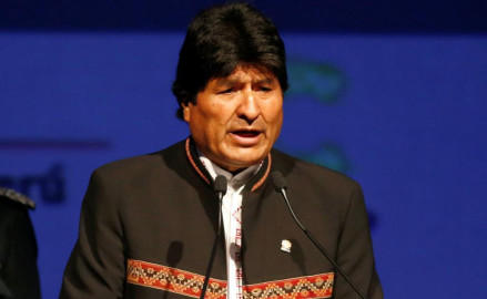 Son tiempos de paz y no de muros: Evo Morales