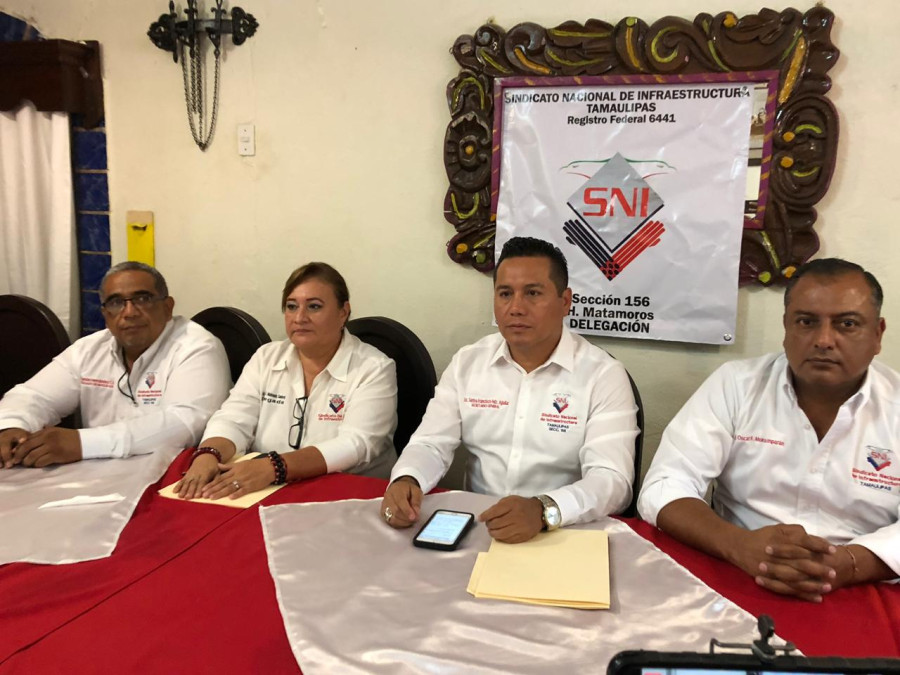 Se instala en Matamoros el Sindicato Nacional de Infraestructura 