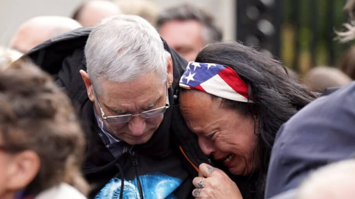 Funeral de la reina Isabel II: El féretro es trasladado al Castillo de Windsor 