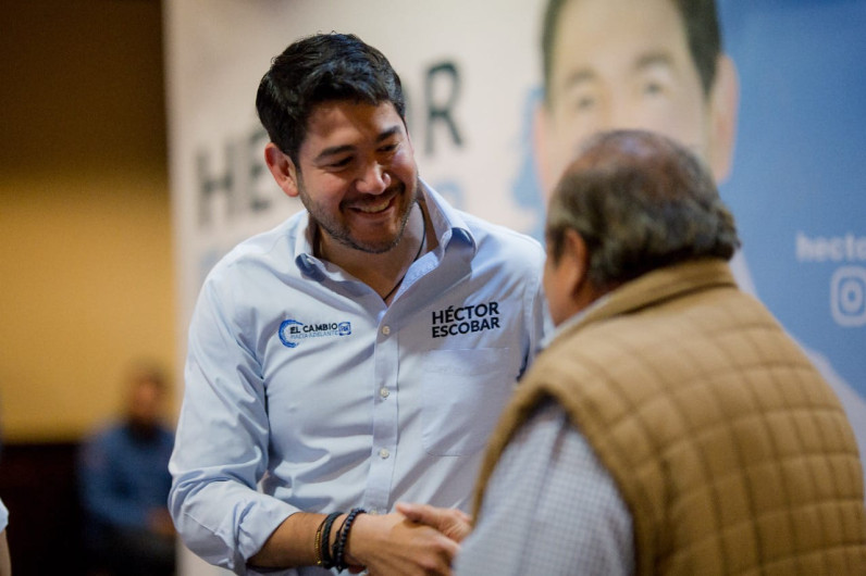 Arranca campaña Héctor Escobar