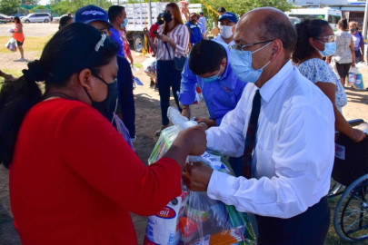 DIF Reynosa llevó a las familias de la Colonia Villa Esmeralda servicios médicos y asistenciales 