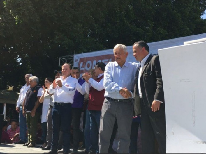 Santiago Nieto Castillo, parte de campaña de AMLO