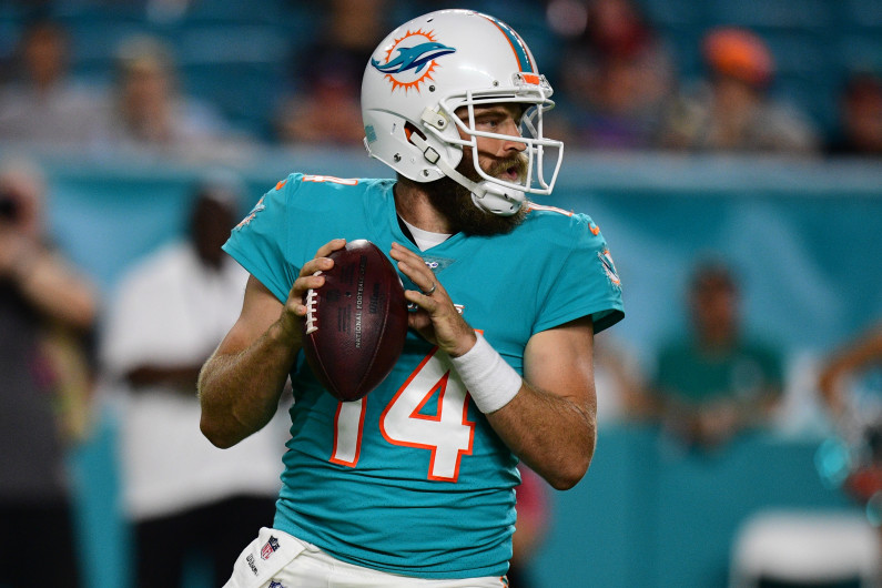 Ryan Fitzpatrick será el Quaterback titular de los Dolphins 