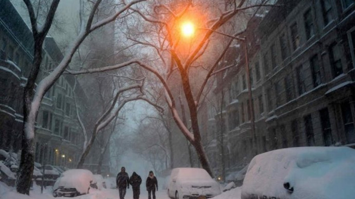 Un muerto y gran caos deja tormenta invernal