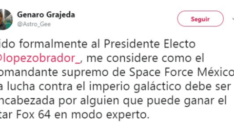 Carmen Campuzano: "#PidoFormalmenteAlPresidenteElecto"