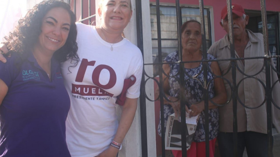 Candidatas de la coalición Juntos Haremos Historia de Tampico serán garantes de más seguridad