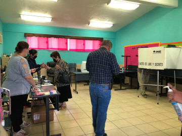 Distrito 02 del INE ha instalado cerca del 97% de mesas receptoras