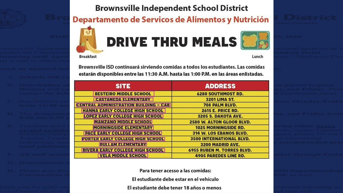 Brownsville ISD cancela clases hasta nuevo aviso