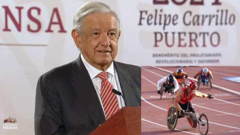 "Un aplauso para ellos": AMLO reconoce a deportistas paralímpicos de París 2024