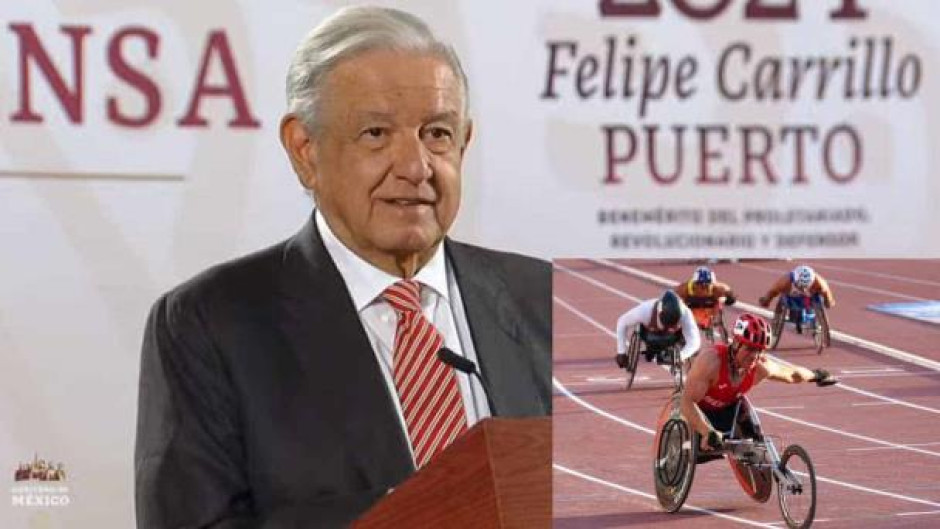 "Un aplauso para ellos": AMLO reconoce a deportistas paralímpicos de París 2024