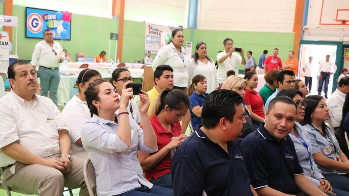 Realizan segunda Expo Feria del Empleo en Río Bravo