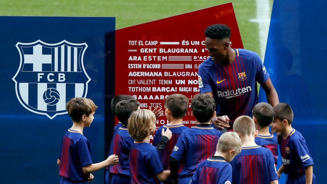Así fue la presentación de Yerry Mina