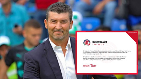 José Manuel De la Torre es nuevo DT del Toluca 
