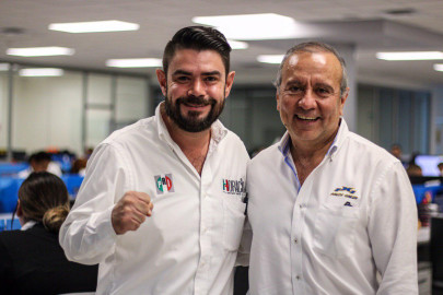 Presenta proyecto Horacio a Palos Garza