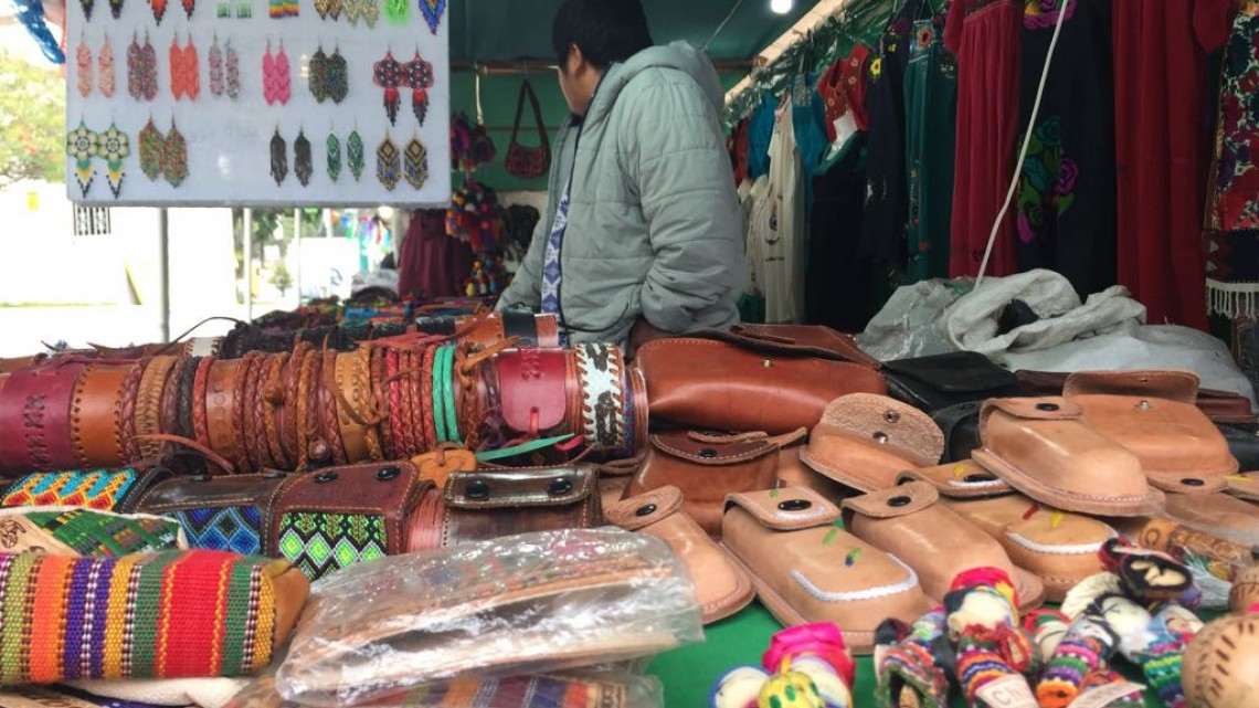 Realizan jornada cultural de Oaxaca en la plaza principal