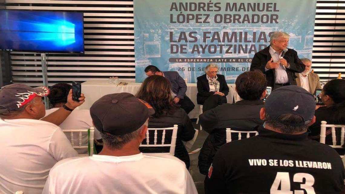 Nosotros vamos a cumplir, se va a hacer justicia en caso Ayotzinapa: AMLO