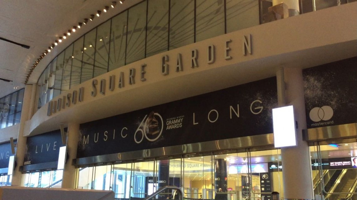 Todo listo para la entrega de los Grammy en Nueva York