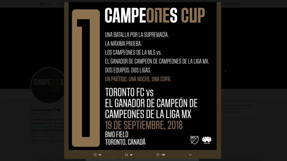 MLS y Liga MX anuncian tendrán Juego de Estrellas 