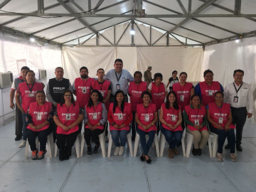 Integrantes del PREP en INE Tampico listos para iniciar actividades en Distrito 08