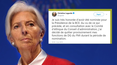 Christine Lagarde deja el FMI para presidir el Banco Central Europeo